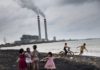 The burning of coal emits hazardous air pollutants