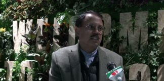 Mr. Raihan Chowdhury is giving an interview to Channel-i at The COP26 climate summit in Glasgow.