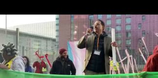 Protest Rally -Last Day of Cop26 at Glasgow demanding Real Climate action