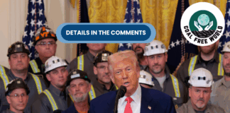 Trump attempts to save coal industry is destined to failure.
