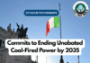 Commits to Ending Unabated Coal-Fired Power by 2035
