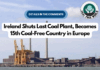 Ireland Shuts Last Coal Plant, Becomes 15th Coal-Free Country in Europe