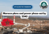 Morocco plans coal power phase-out by 2040