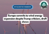 Europe commits to wind energy expansion despite Trump criticism, draft shows
