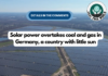 Solar power overtakes coal and gas in Germany, a country with little sun
