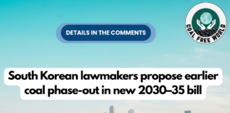 South Korean lawmakers propose earlier coal phase-out in new 2030–35 bill