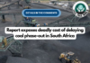 Report exposes deadly cost of delaying coal phase-out in South Africa